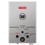 سخان مياه فريش 6 لتر غاز طبيعي سيلفر بالادابتر 11089