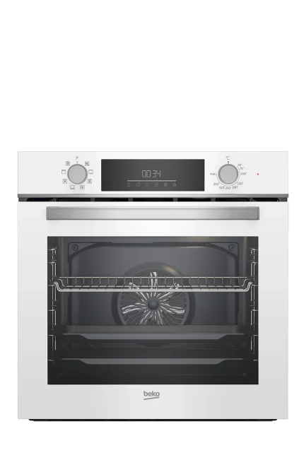 فرن بلت ان بيكو تركي 60 سم كهرباء ابيض مروحة BBIM17300WD