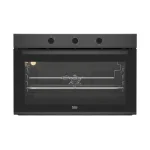 فرن بلت ان بيكو تركي 90 سم غاز امان كامل ستانلس BBWHT12104DS