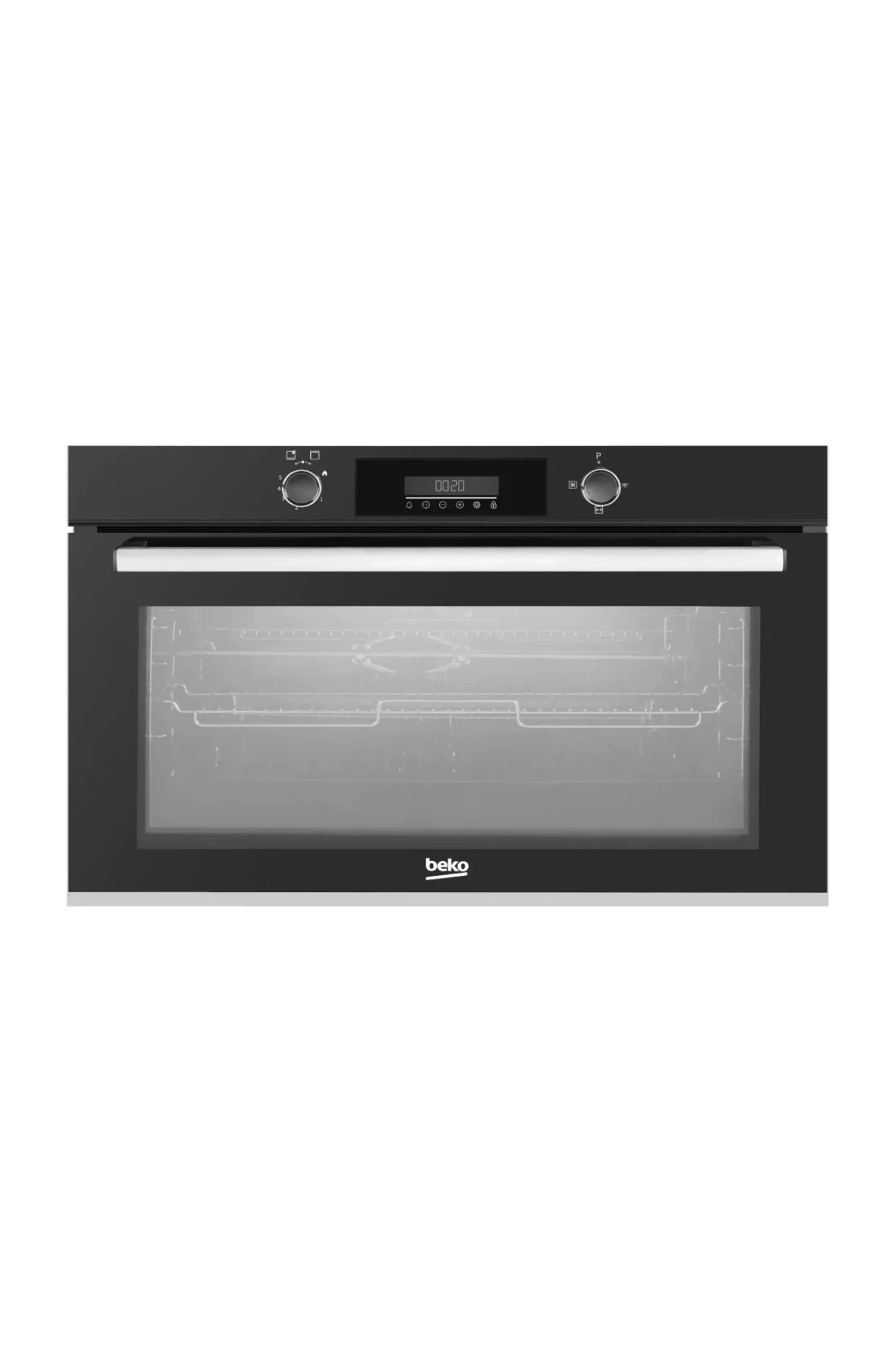 BBWHT12300BS فرن بلت ان بيكو 90 سم غاز امان كامل اسود ديجيتال BBWHT12300BS - الصورة 1