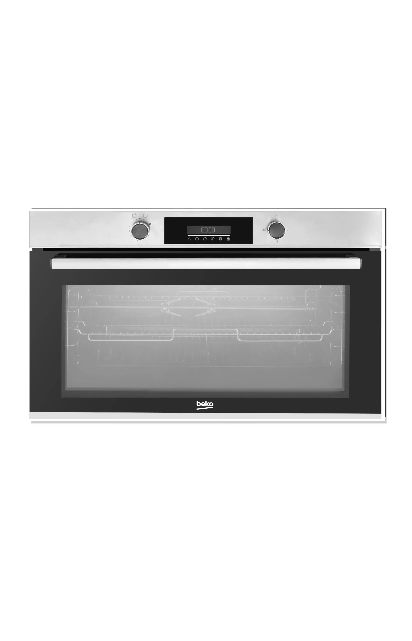 BBWHT12300XS فرن بلت ان بيكو 90 سم غاز امان كامل ستانلس ديجيتال BBWHT12300XS - الصورة 1