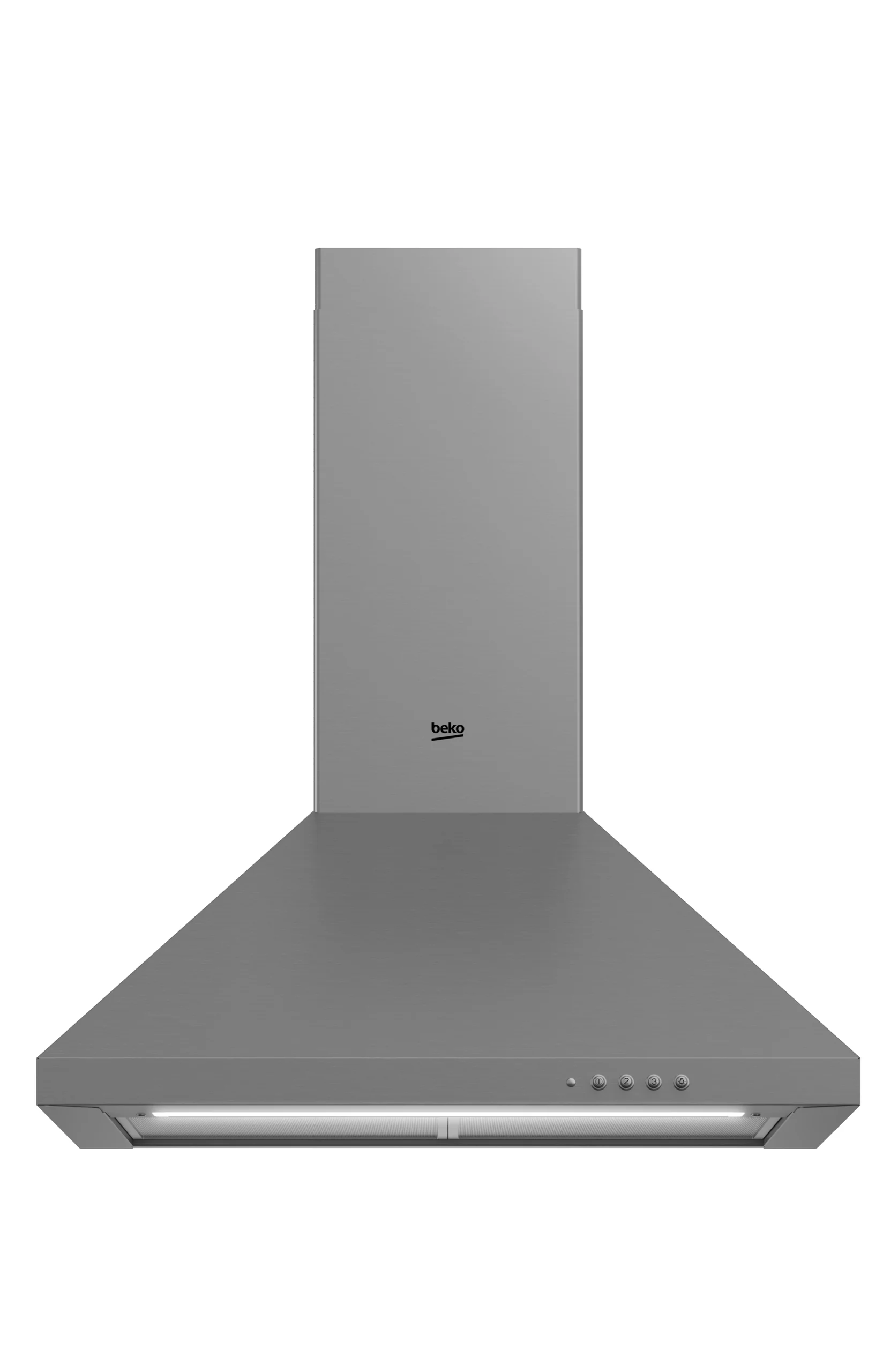 CWB6441XN شفاط بيكو تركي 60 سم بالمدخنه هرمي ستانلس CWB6441XN - الصورة 1