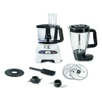 محضر طعام مولينكس 1000 وات اسود*ابيض 27 وظيفة FP823125