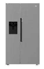 ثلاجة بيكو تركي 651 لتر صافي 525 لتر سايد باي سايد استانلس ديجيتال GN166130XB