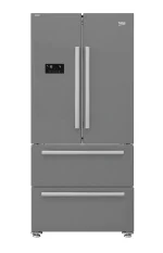 ثلاجة بيكو تركي 605 لتر صافي 539 لتر فرينش دوور استانلس GNE60500X