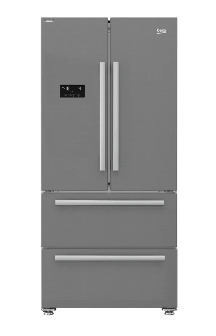 ثلاجة بيكو تركي 605 لتر صافي 539 لتر فرينش دوور استانلس GNE60500X