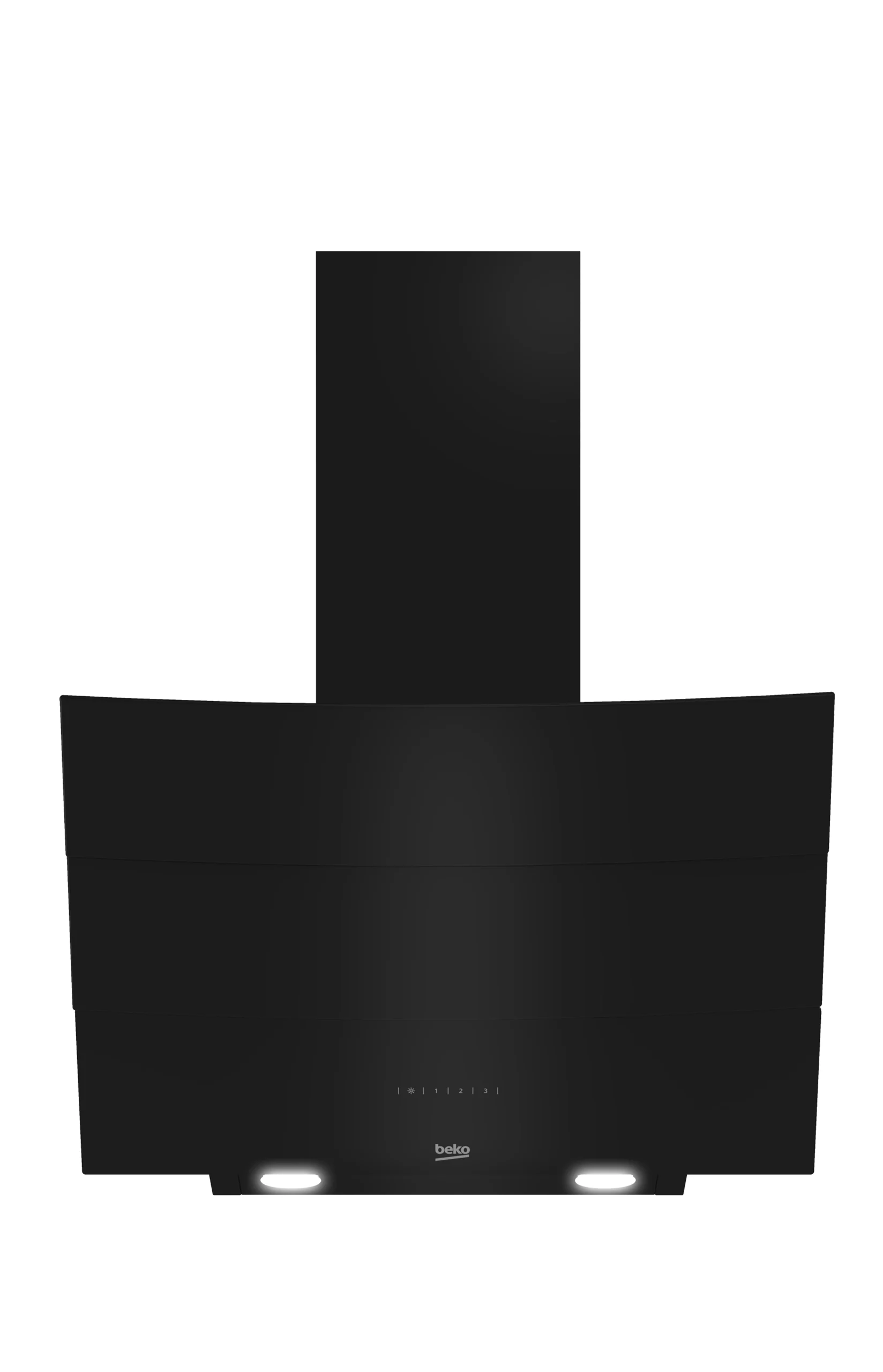 HCA62640BE شفاط بيكو تركي 60 سم زجاج اسود HCA62640BE - الصورة 1