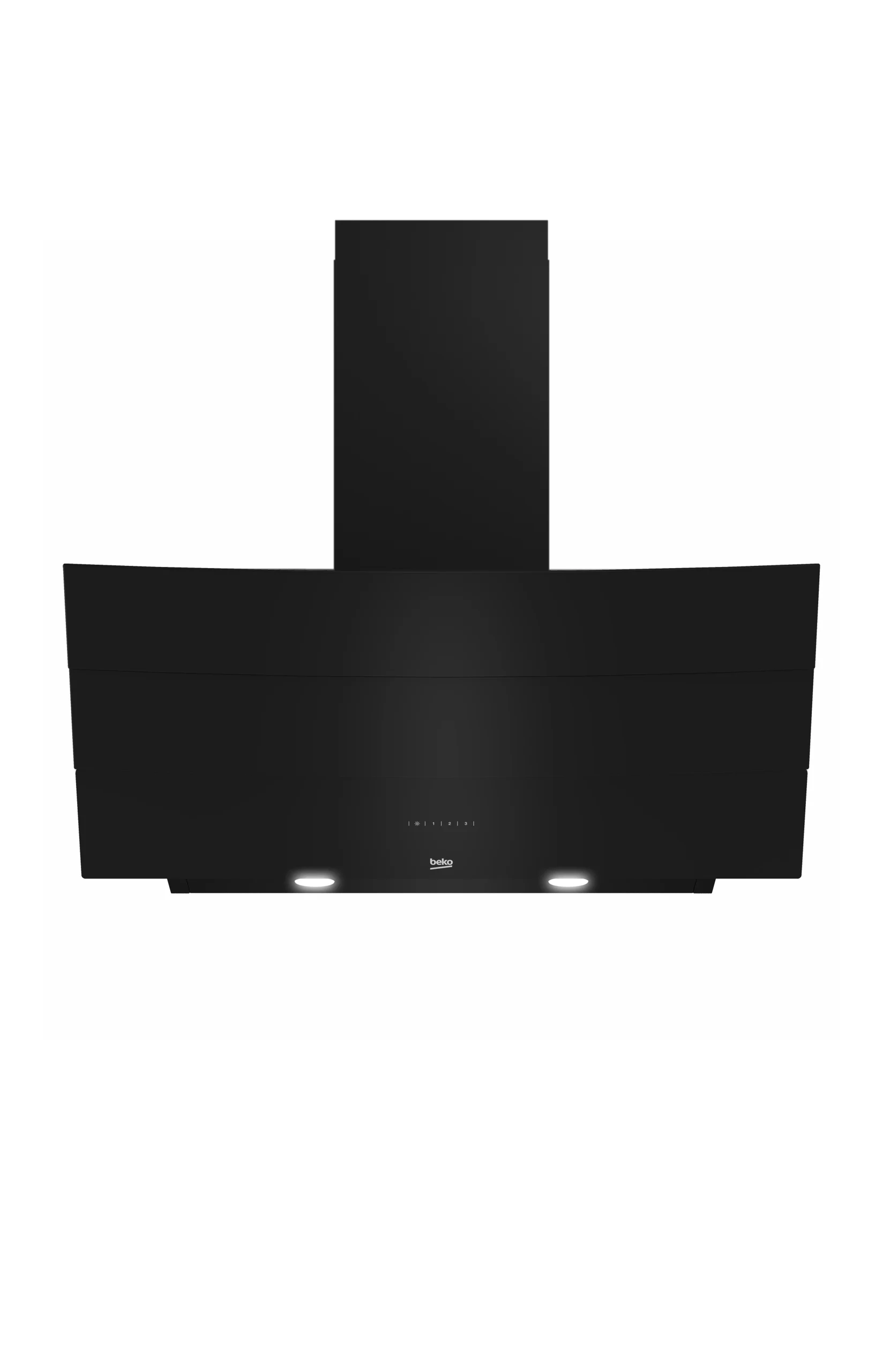 HCA92640BHE شفاط بيكو تركي 90 سم زجاج اسود HCA92640BHE - الصورة 1