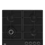 مسطح بيكو تركي 60 سم غاز امان كامل اسود HIAW64225BX