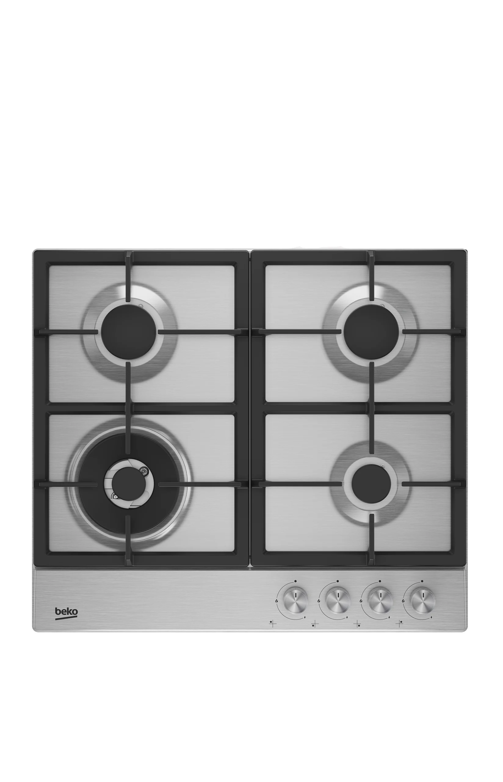 HIAW64225SX مسطح بيكو تركي 60 سم غاز امان كامل استانلس HIAW64225SX - الصورة 1