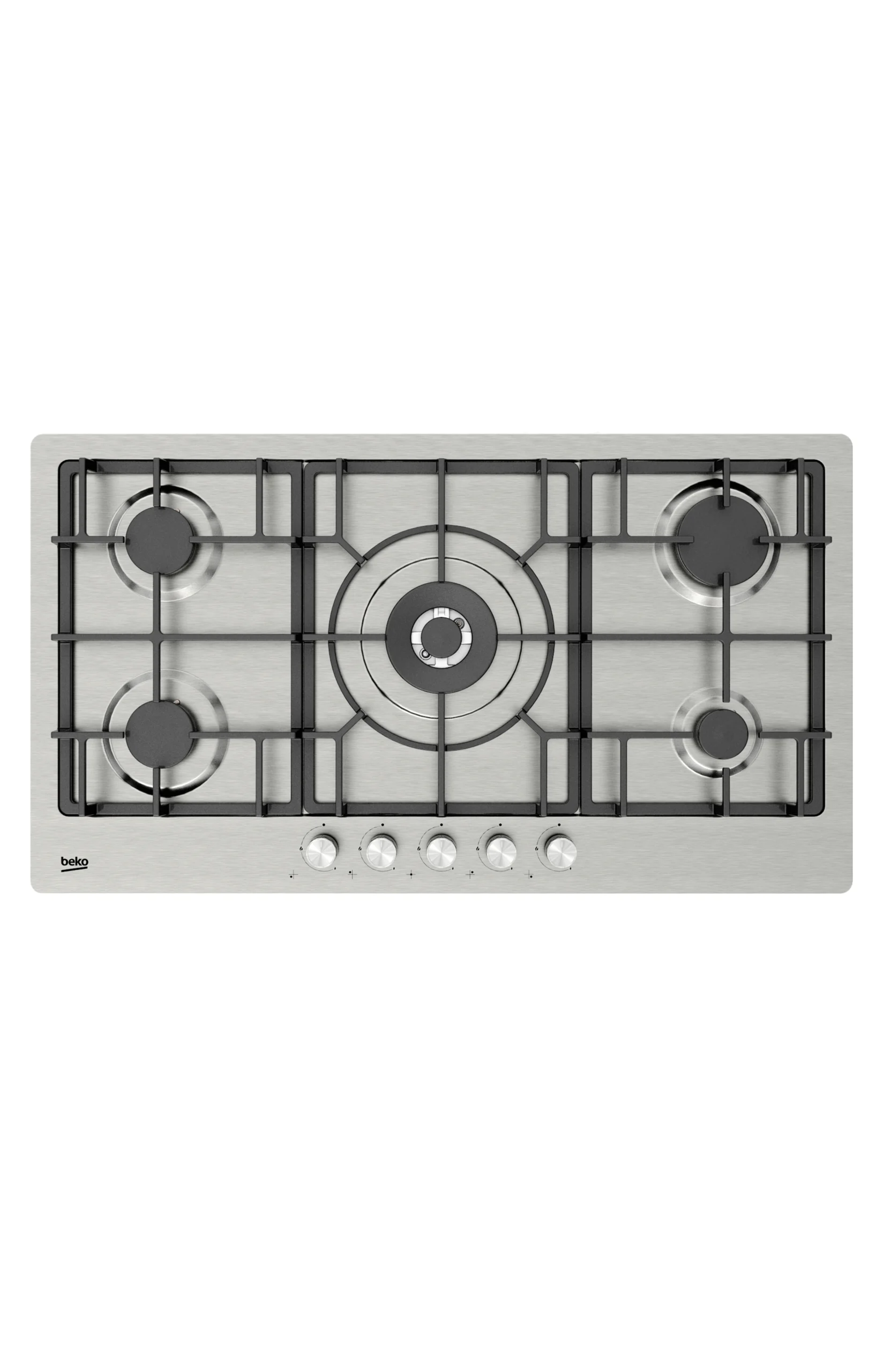 HIMW95226SXEL مسطح بيكو تركي 90 سم غاز امان كامل استانلس HIMW95226SXEL - الصورة 1