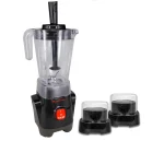 خلاط جنوين مولينكس 1.5 لتر 400 وات مبشرة + مطحنة اسود LM2428EG