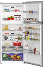 ثلاجة هيتاشى تركي 590 لتر صافي 557 لتر ستانلس ديجيتال R-V590EY2R - الصورة 2