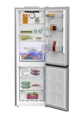 ⁦ثلاجة بيكو تركي فريزر سفلى 367 لتر صافي 316 لتر استانلس ديجيتال تاتش RCNE367E30ZXB⁩ - الصورة ⁦2⁩