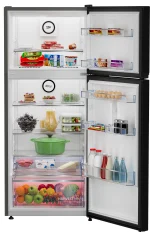 ⁦ثلاجة بيكو 420 لتر صافي 367 لتر اسود RDNE420K02DXITEGB⁩ - الصورة ⁦2⁩