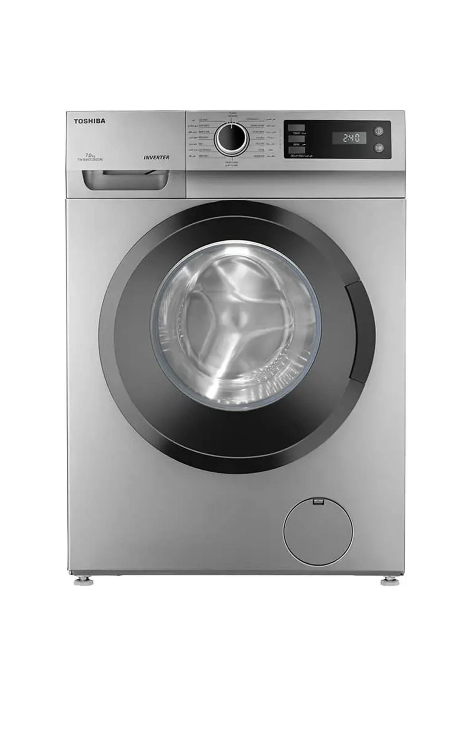 TW-BJ80S2EG(SK) غسالة توشيبا 7 كيلو سلفر TW-BJ80S2EG(SK) - الصورة 1