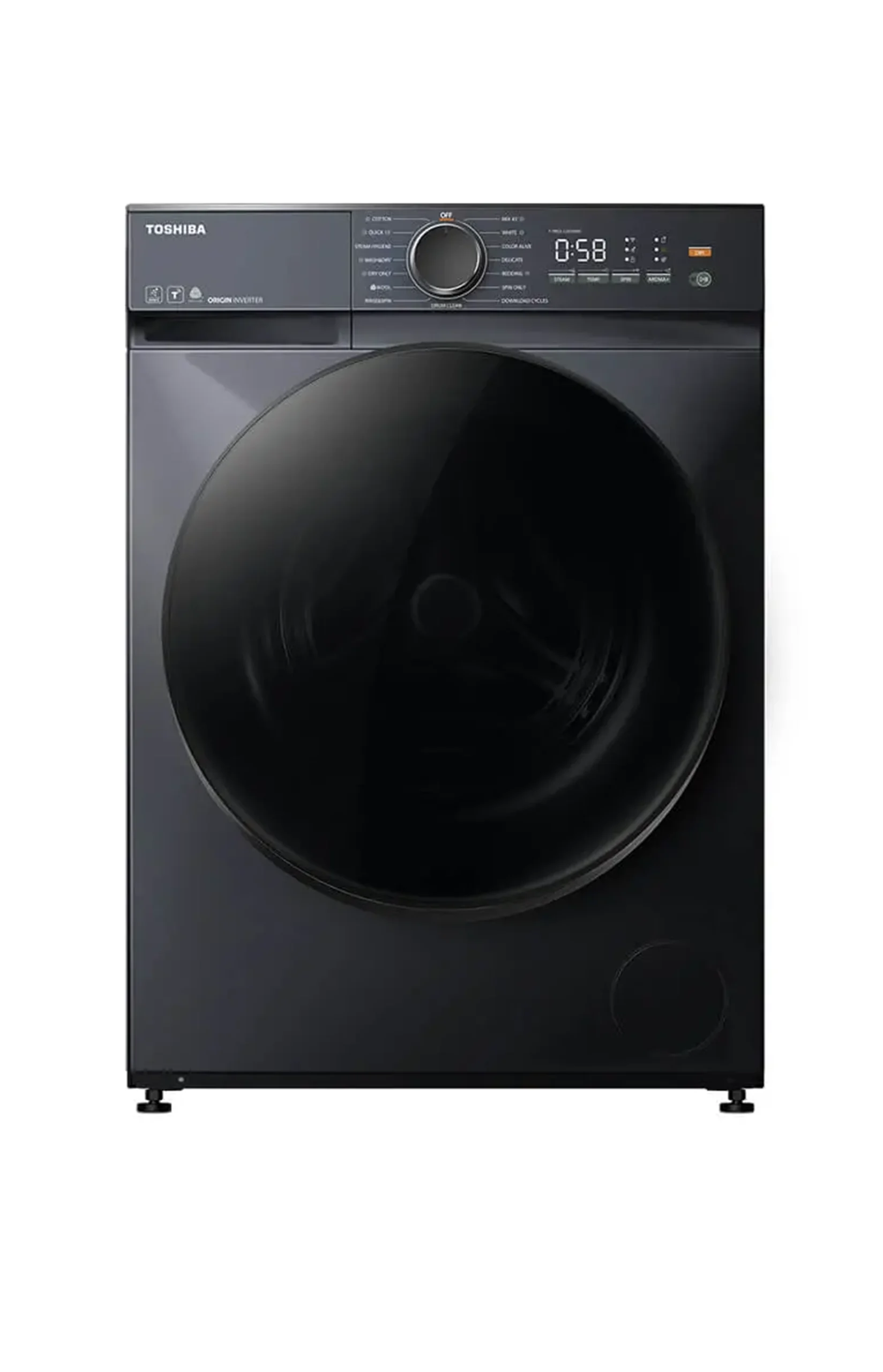 TW-T21BU95UWEG(MG) غسالة توشيبا 8.5 كيلو رمادي TW-T21BU95UWEG(MG) - الصورة 1