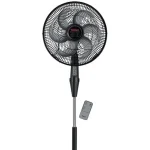 مروحة تيفال ستاند 16 بوصة فورس اسود VG4130EE