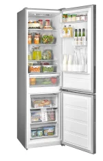 ⁦ثلاجة ميديا 330 لتر كومبي سلفرMDRB489FGN46⁩ - الصورة ⁦3⁩