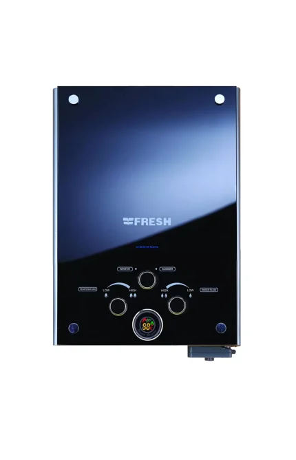 سخان مياه فريش 6 لتر غاز طبيعي اسود بالادابتر